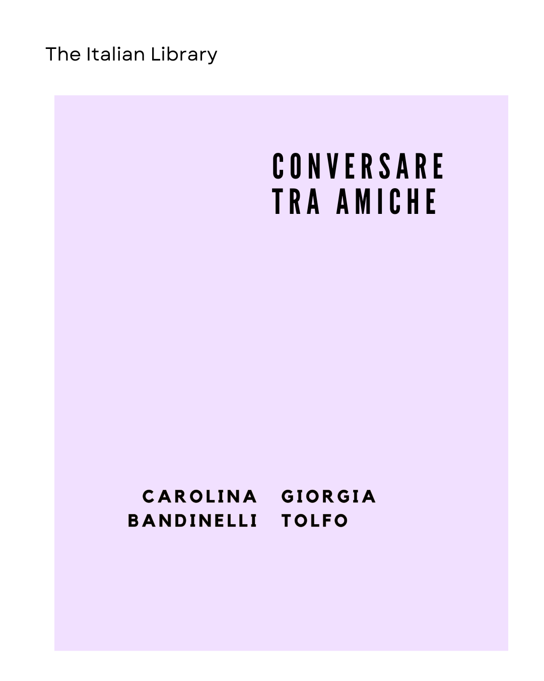 1. TIL – Bandinelli e Tolfo