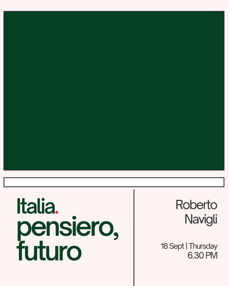 Italia. Pensiero, Futuro. Con Roberto Navigli e Massimo Sebastiani. 18 settembre alle 18.30