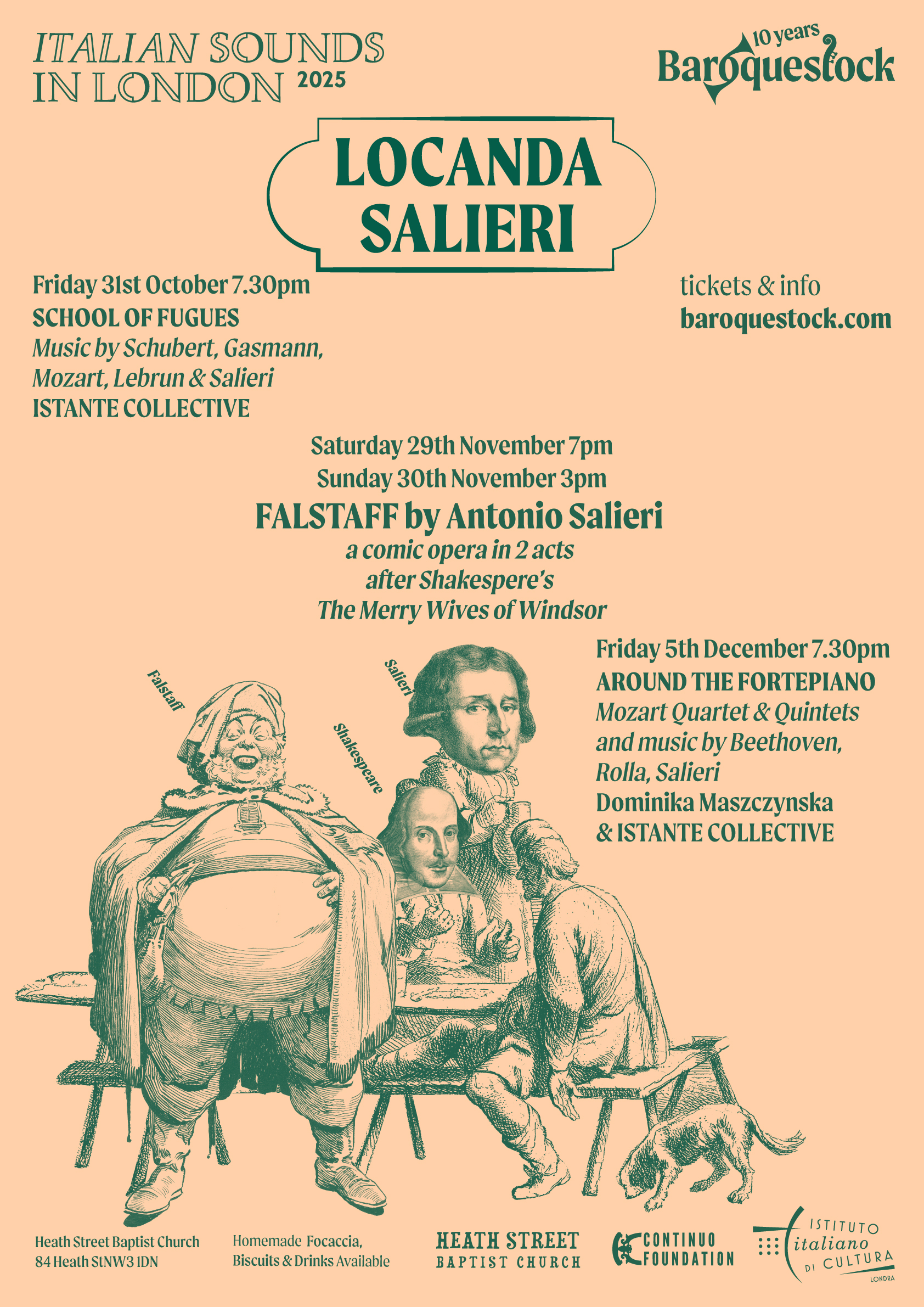 Italian Sounds In London 2025 – Poster completo