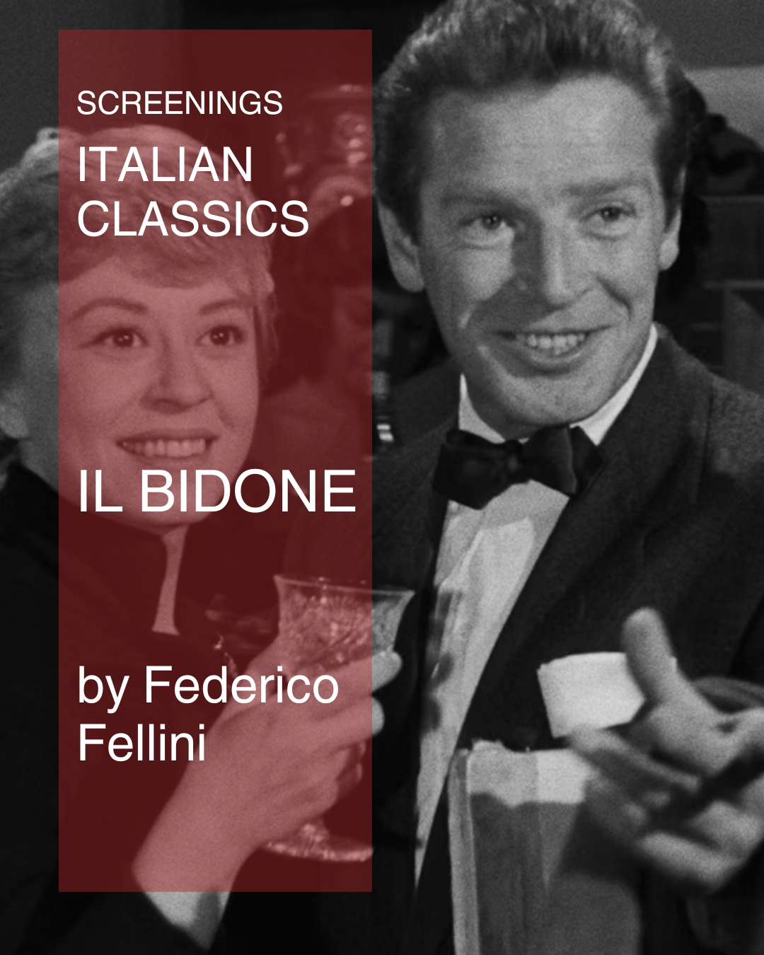 1. Italian Classics – Fellini Il Bidone