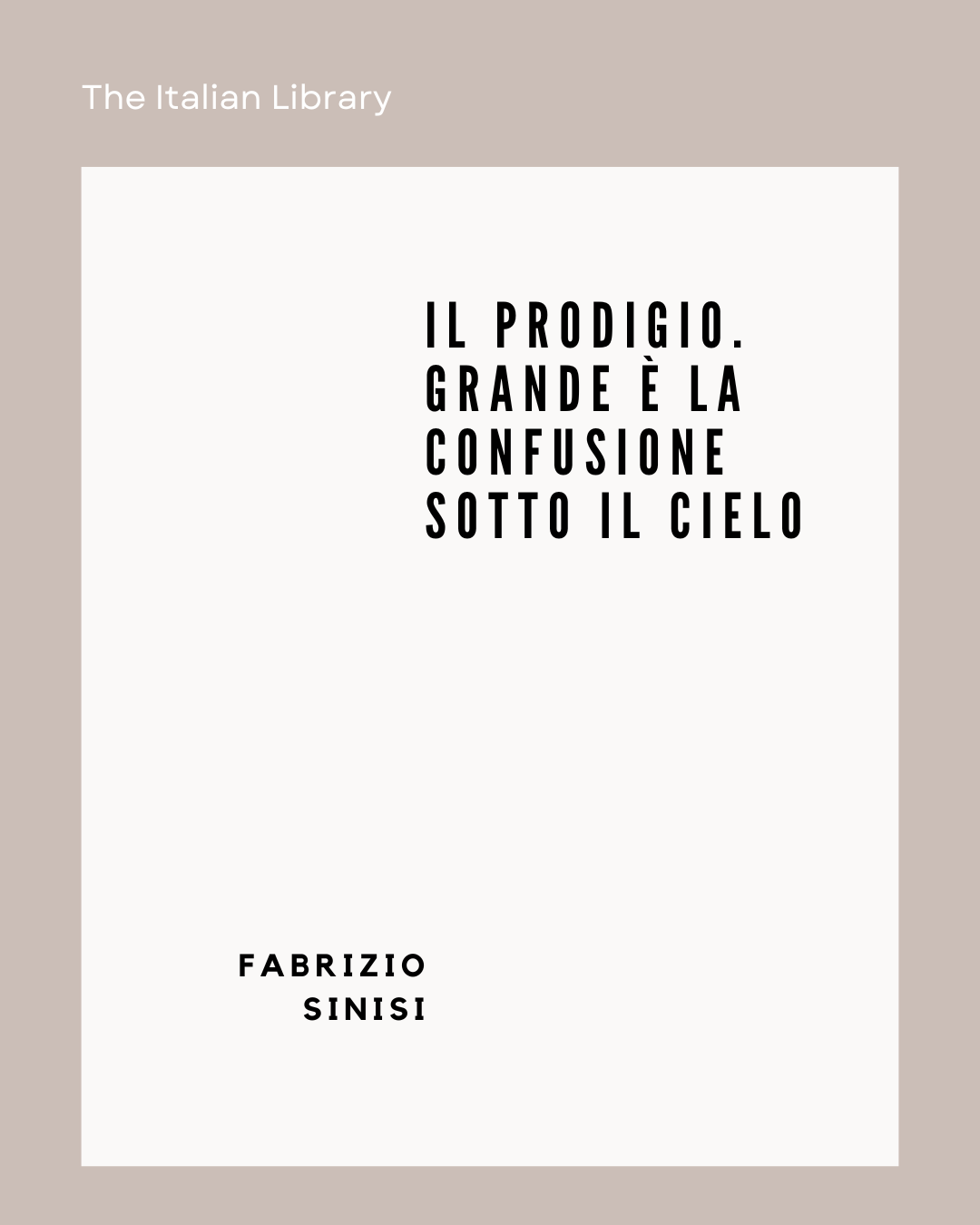 1. TIL – Il prodigio