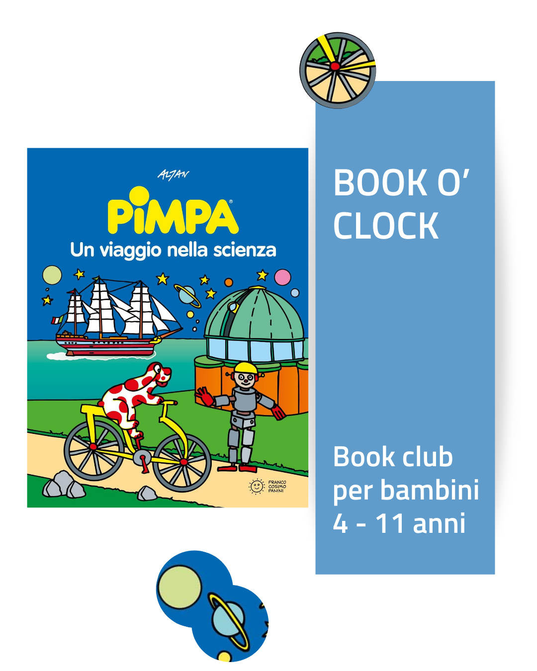 1. Book O Clock – Pimpa