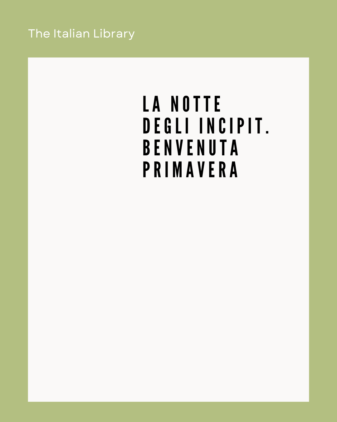 1. TIL – Quiz Night x la primavera