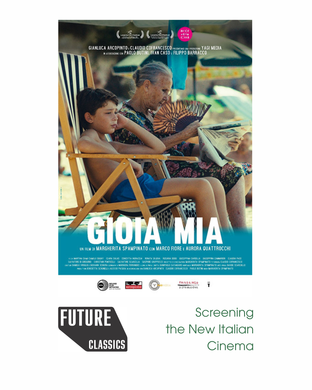 1. Future classics. Gioia Mia