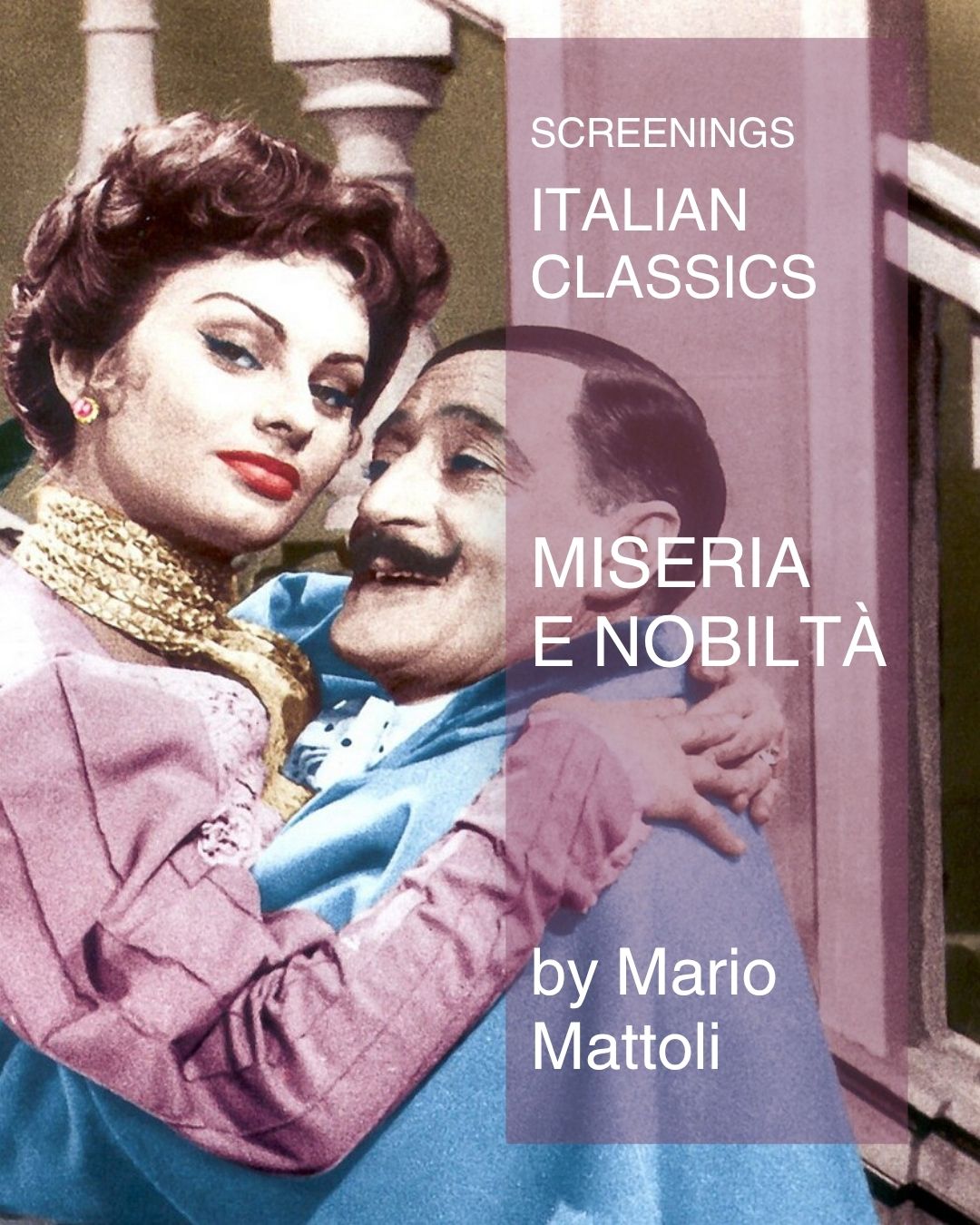 1. Italian Classics – Miseria e nobila – toto’